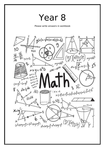 Year 8 Maths booklet
