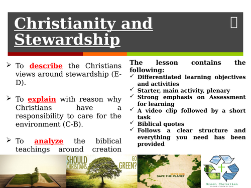 Christianity: Stewardship