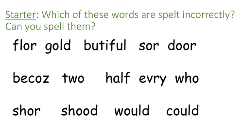 Year 2+ Spelling -ful suffix