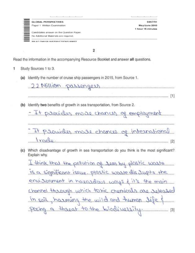 global perspectives research questions examples