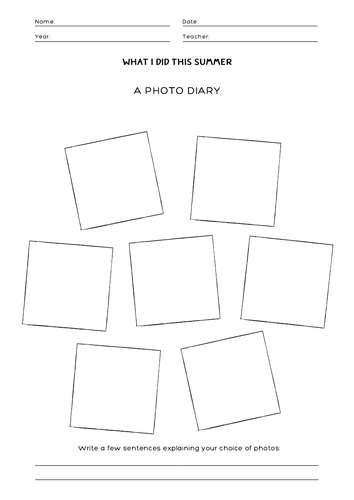 What I did this summer