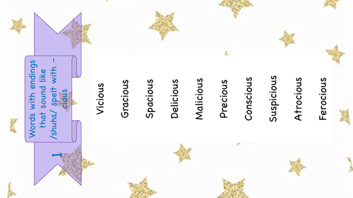 Year 5  Spellings Tolsby Frame Insert