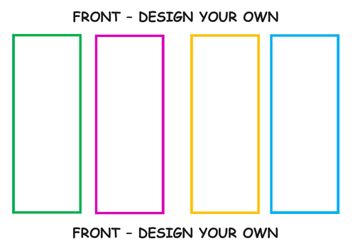Bookmarks - Design Your Own + 2 Templates to print off