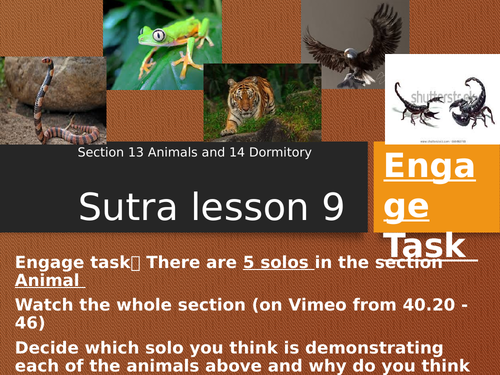Sidi Larbi Sutra complete analyse SOW with theory and practical tasks