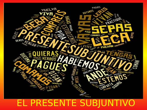 Present Subjunctive in Spanish