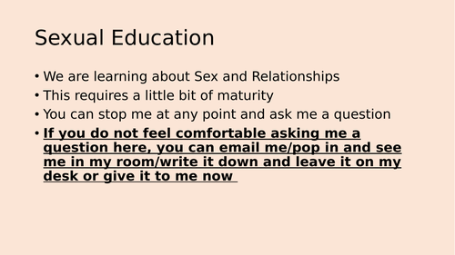 PSHE Sex Education: Porn and Images