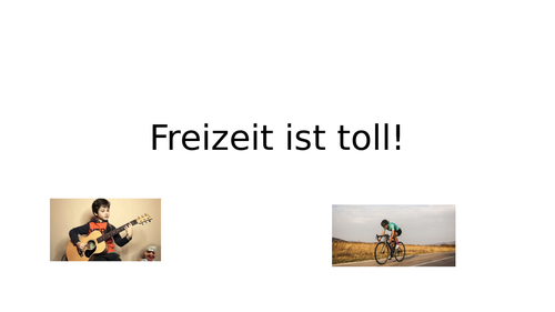Stimmt 1 Module 3 - Freizeit- juhu!
