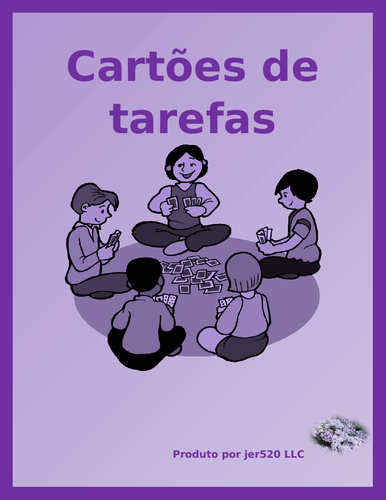Comida (Food in Portuguese) Task Cards