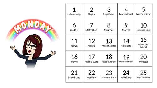 Bitmoji Daily Questions