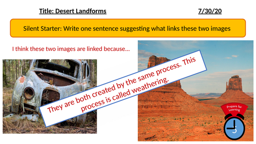 Desert Landforms