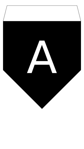 Aa-Zz and 0-9 Bunting