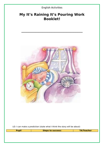 It's Raining, It's Pouring