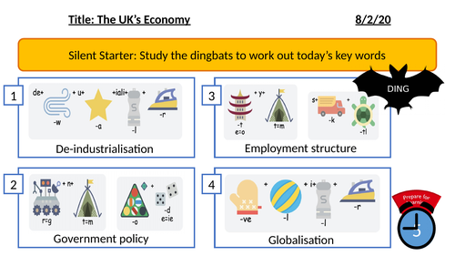 The Changing UK's Economy