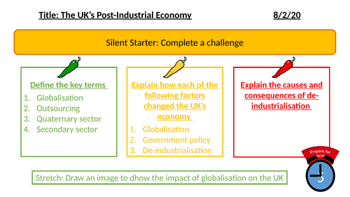 The UK'sPost-Industrial Economy