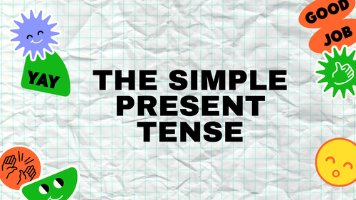 The Simple Present Tense Teaching Resources