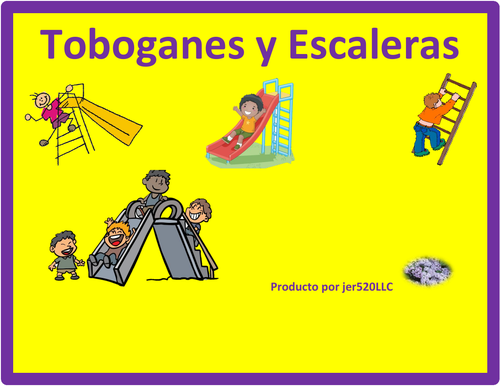 Verbos reflexivos (Spanish Reflexive Verbs) Slides and Ladders Game