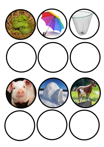 making the secret word (can use yellow door pebbles)