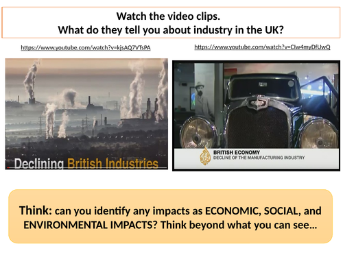 Environmental impacts of industry in the UK