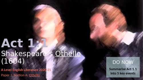 Othello - Act 1.1