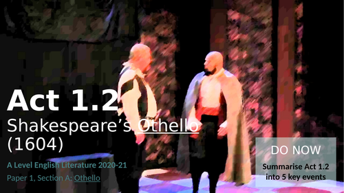 Othello - Act 1.2