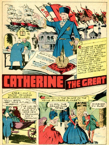 Catherine the Great Comic Strip