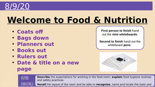 Y7 Lesson 1 Hazards in Food