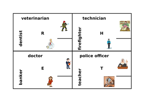 Professions in English | Teaching Resources