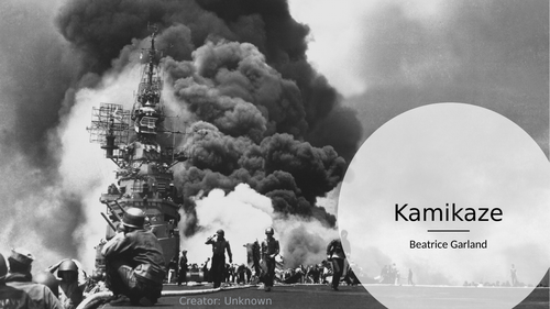 Beatrice Garland - Kamikaze Introduction and Analysis