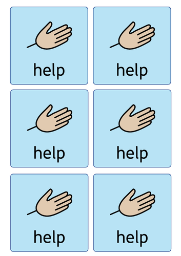 Help Cards Widgit Symbols and PECS info on how to use them.