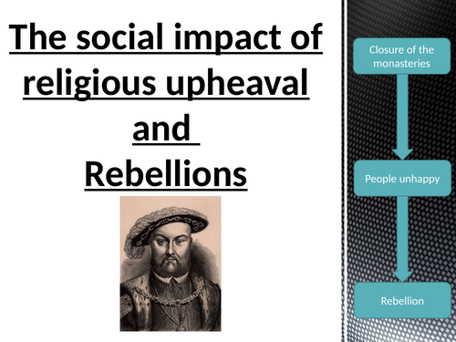 Henry VIII - The Pilgrimage of Grace - Tudor History - Ideal for AQA A Level
