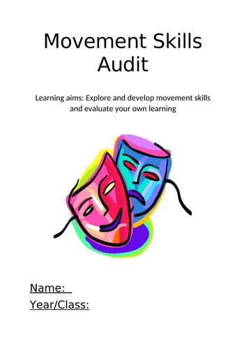 Movement skills audit book