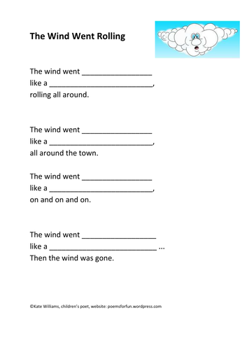 Wind Poem Frame + Examples