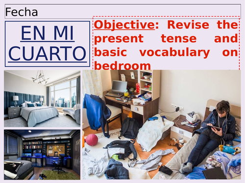 Repaso / Year Starter - En mi cuarto