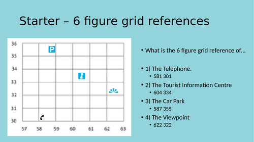 Height and Relief (map skills)