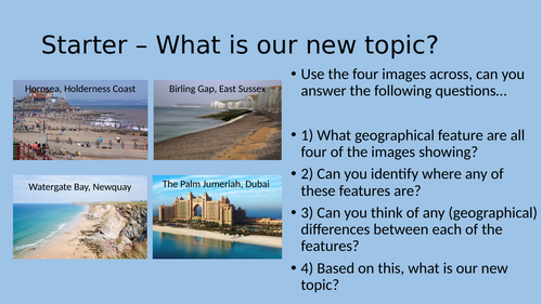 Introduction to Coasts and Waves