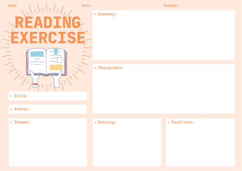 Reading Exercise Worksheet