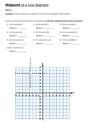 KS3/4 Maths: Mid Points