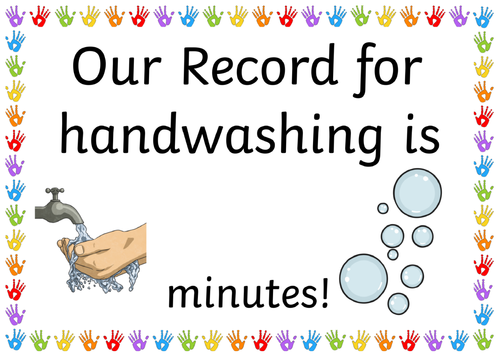 Hand washing Record