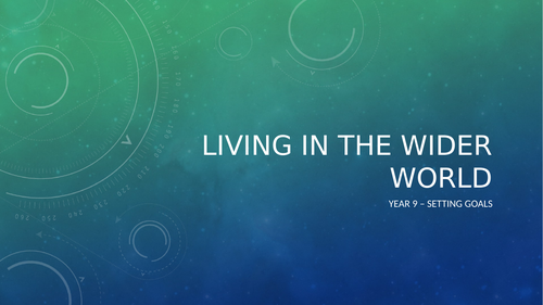 Yr9 Living in the Wider World Emotions and the workplace