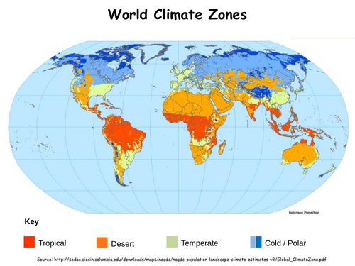 Climate Zones KS2 Planning and Resources (7 lessons)