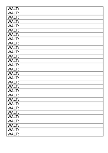 WALT x30 for books - EDITABLE