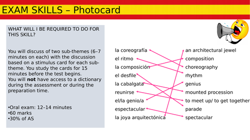 AS Photocard Skills Lesson