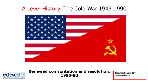 A-Level History 17: The Cold War - Reagan and Star Wars 1980s