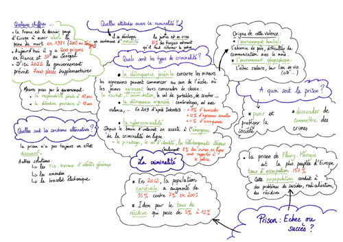 La criminalite A level French AQA