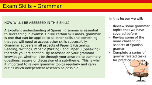 AS Grammar Skills Lesson