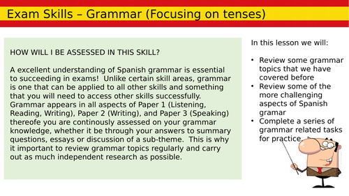 AS Grammar Skills Lesson