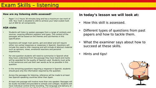 AS Listening Skills Lesson