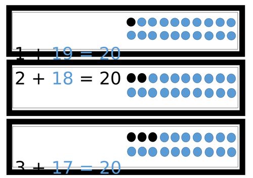 number bonds to 20