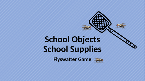School Supplies Flyswatter