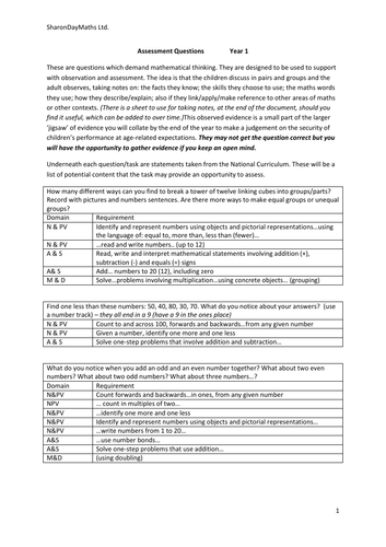 Year 1 place value assessment tasks and other maths links